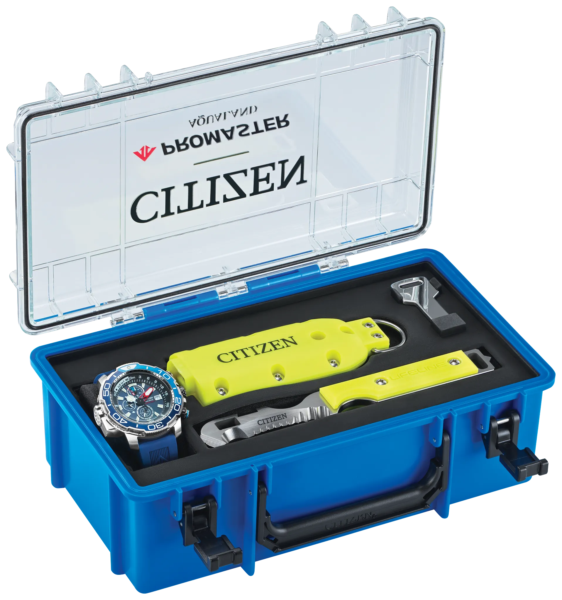 Promaster Aqualand Black Dial Polyurethane Strap BJ2169-88E | CITIZEN